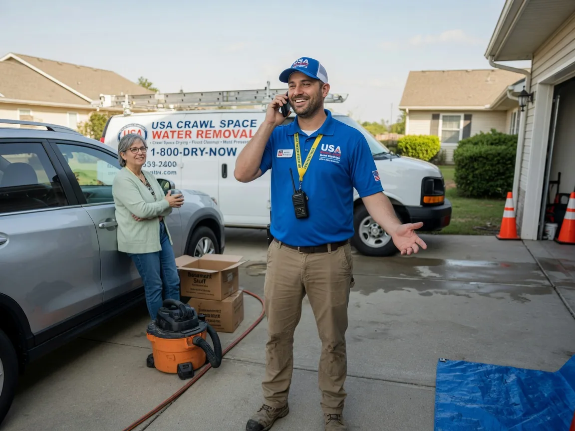 Crawl Space Water Removal Pitkin, LA FAQs